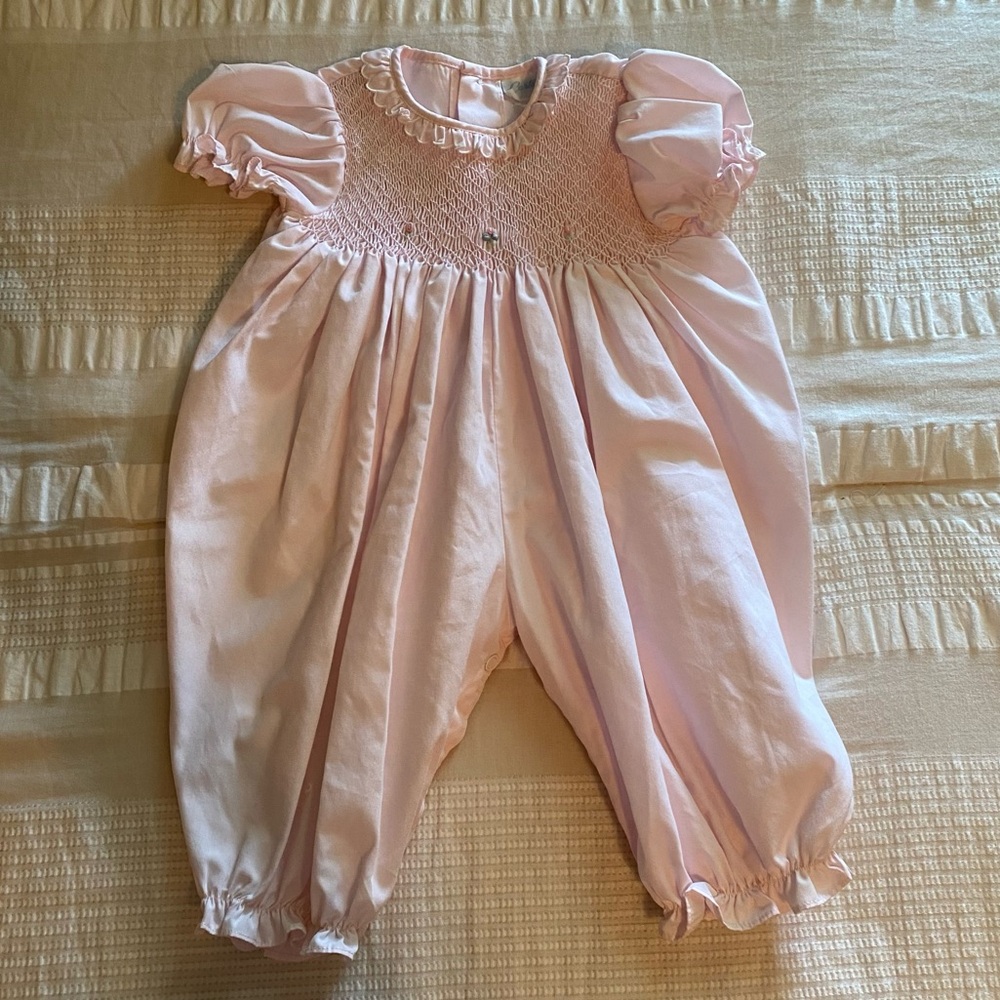 Vintage Carter’s Pink Baby Romper
